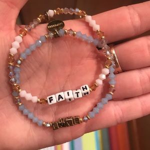 Little Words Project set of bracelets